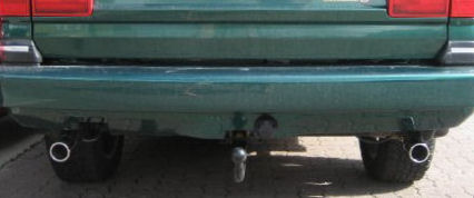 Chrome Exhaust Tips (Diesel/Petrol) PAIR - Click Image to Close